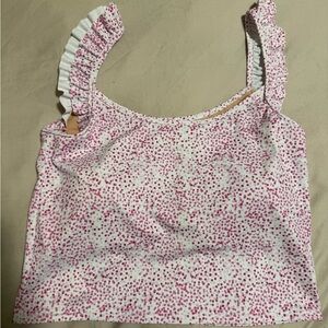 Kortni Jeane Ruffle Swim Top